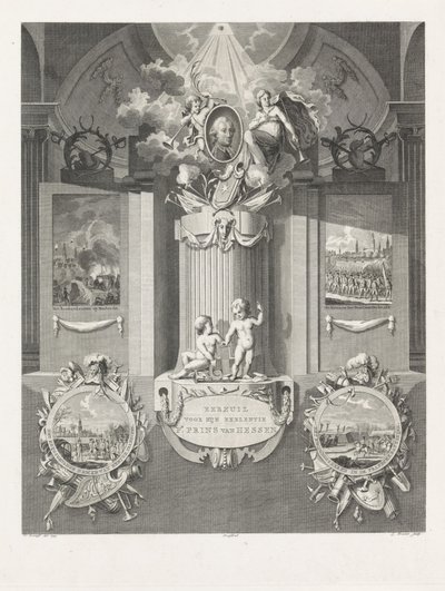 جاك دي جيز ، سجلات هينو ، صورة في الواجهة بواسطة 1793 كورنيليس